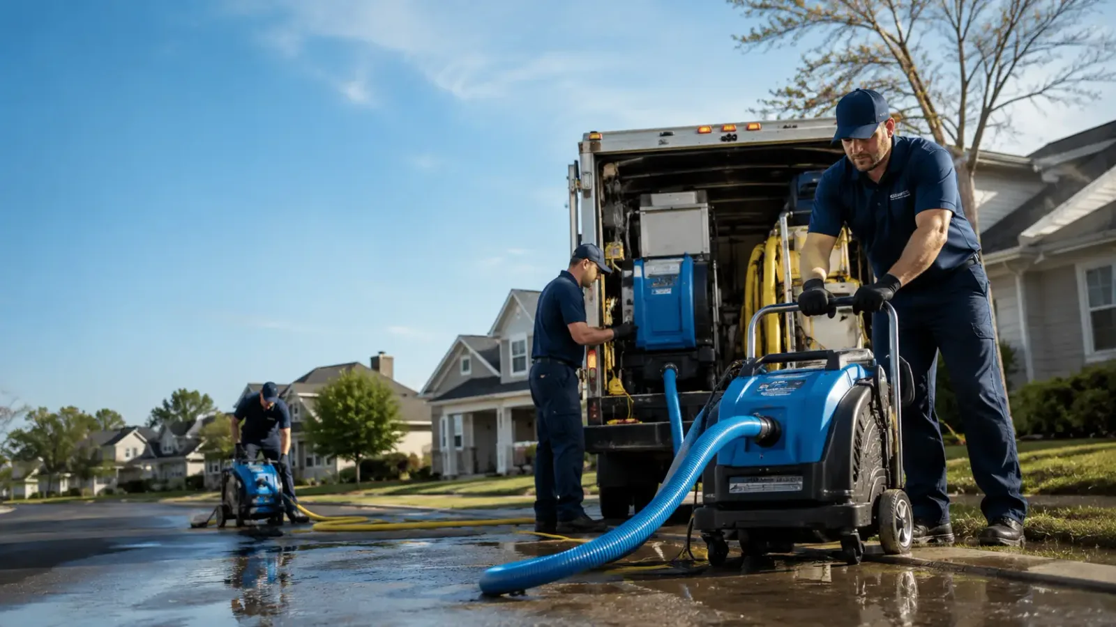 Flood Damage Cleanup in Mcmechen, WV